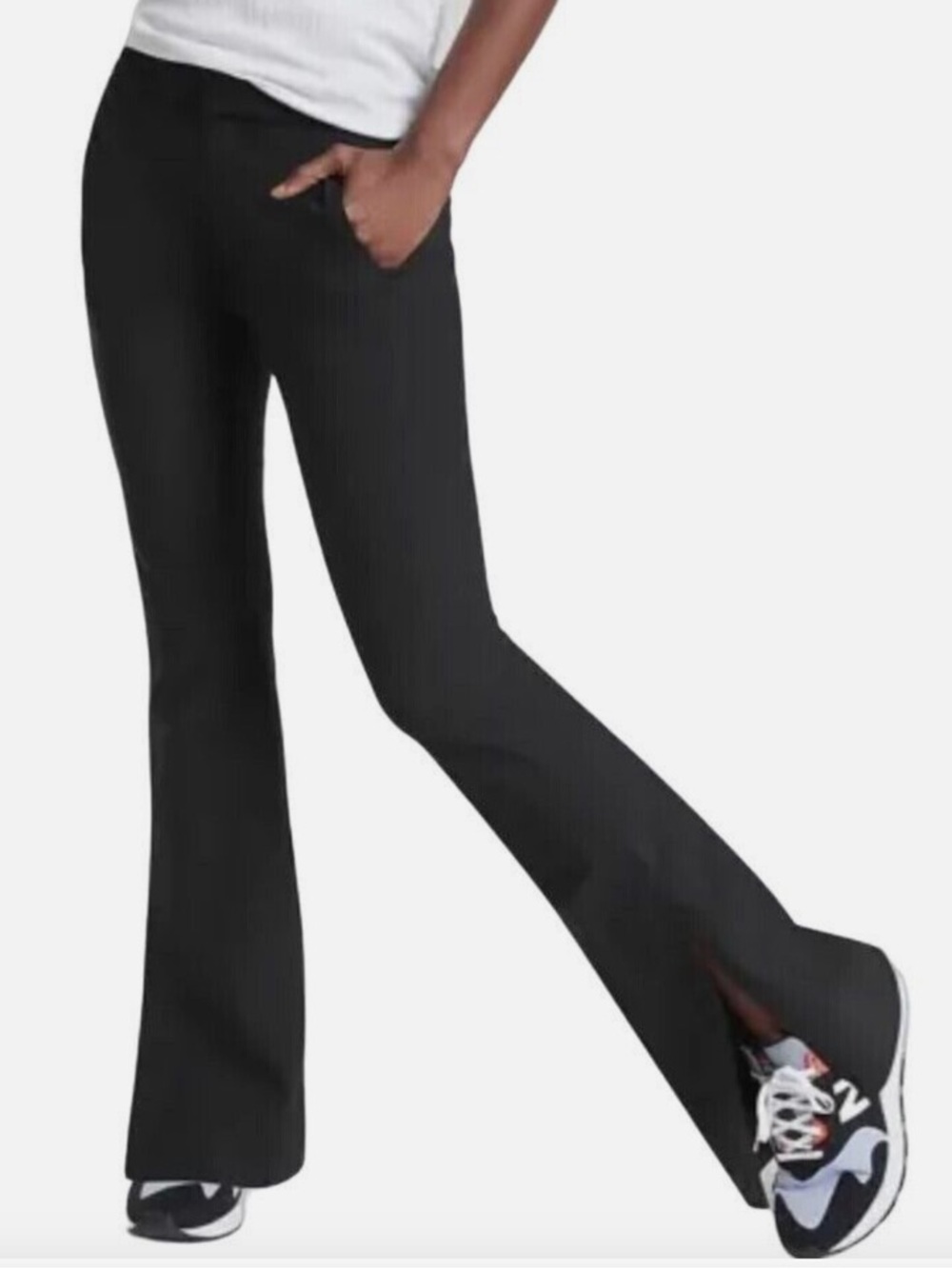 Athleta Black Boot Cut Flare Pants